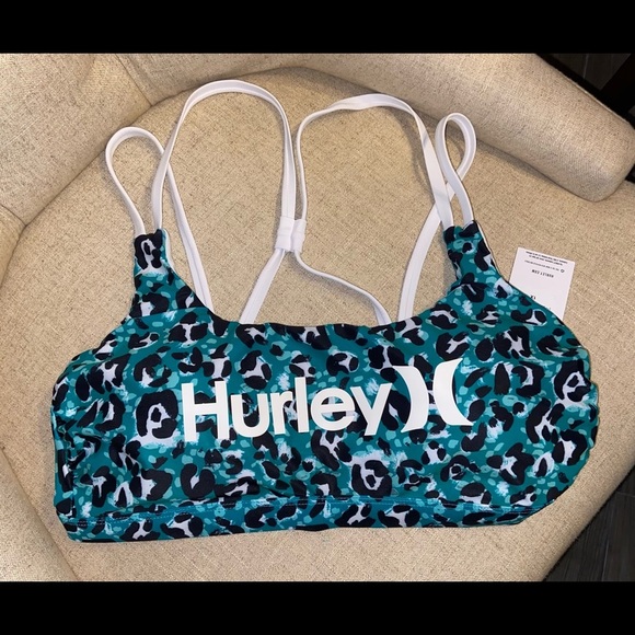 Hurley green animal print bikini set - Picture 12 of 16